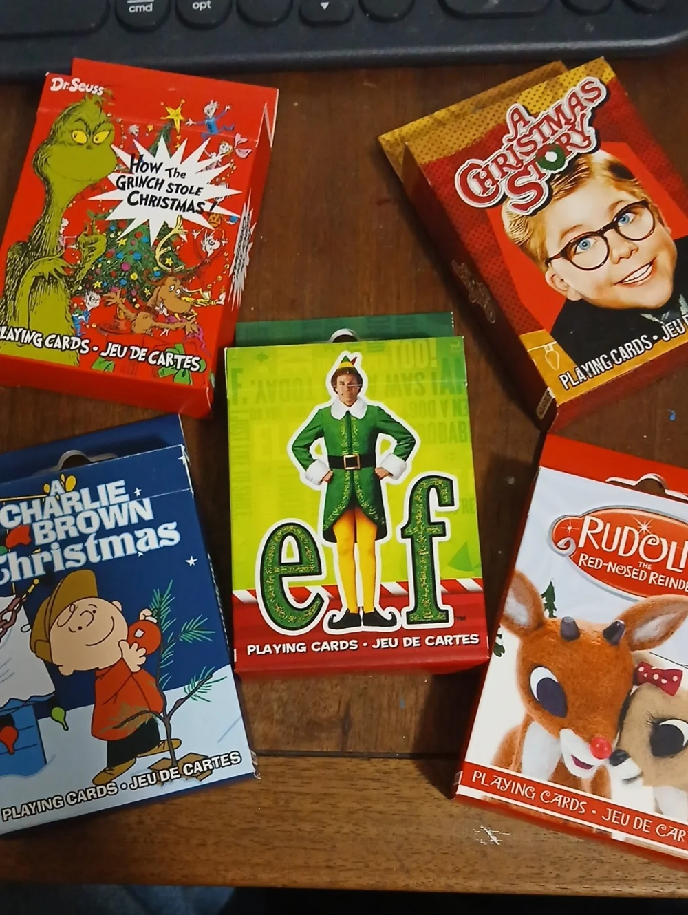 Playing Cards - Christmas Assortment Great Stocking Stuffers